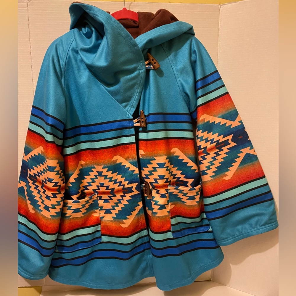 NWOT fleece Aztec jacket inspired by Yellowstone.
